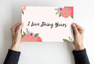 Holding eller afiş ilan