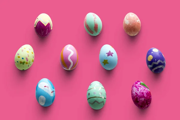 Colorful easter eggs — Stock Photo, Image