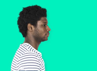 Güven Afrika adam yüz 