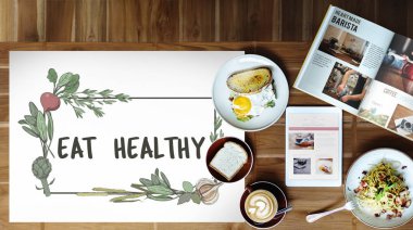 Sabah kahvaltısı masada.