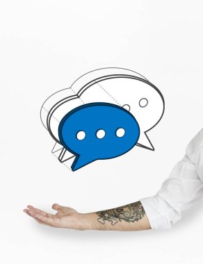 kutsal kişilerin resmi vasıl gösteren erkek ele 