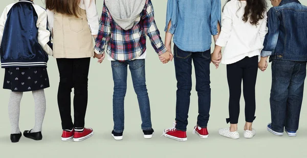 Children standing together — Stock Photo, Image