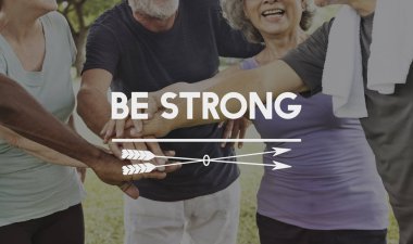 üst düzey insanların ellerini yığını yapma