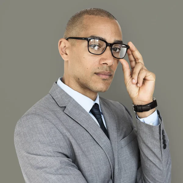 Hombre de negocios con gafas — Foto de Stock