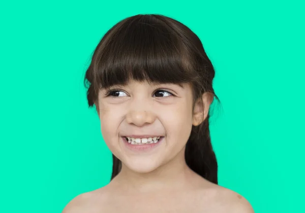 Sonriente niña — Foto de Stock