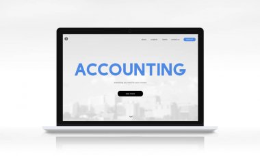 Web tasarım şablonu dizüstü