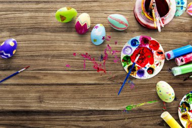 Renkli Paskalya yumurtaları 