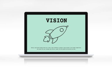 Web tasarım şablonu dizüstü