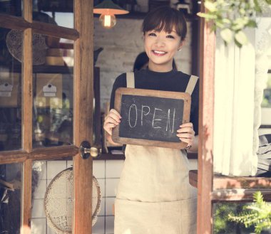 tutan kadın oturum açın 