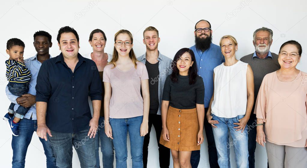 Diverse Group of People Together 