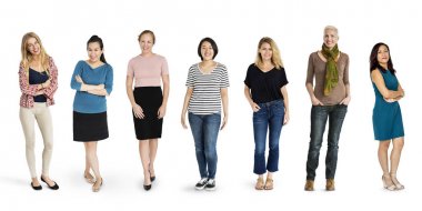 güzel ve çeşitlilik kadınlar