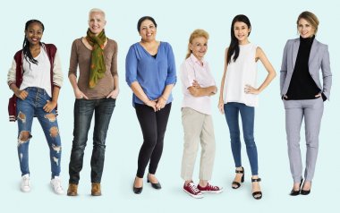 güzel ve çeşitlilik kadınlar