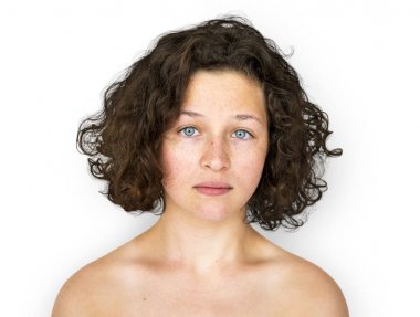 kadın çıplak omuz ile 