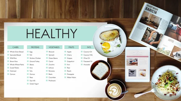 Morning breakfast on the table — Stock Photo, Image