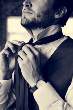 Damat Düğün için soyunma