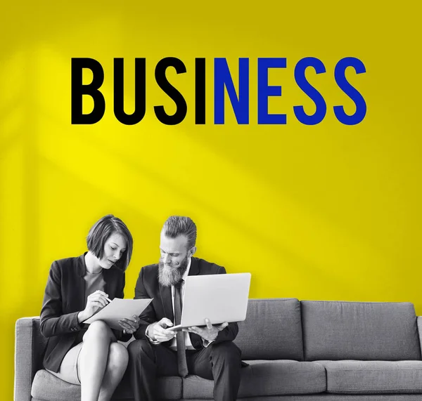 Business people working together — Stock Photo, Image