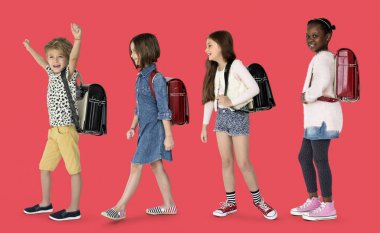 çeşitlilik çocuk okula yürüme