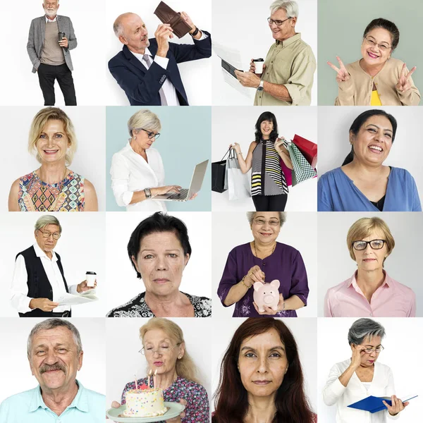 Senior people Enjoying Retirement — Stock Photo, Image