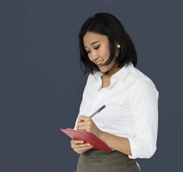 Joven asiático mujer de negocios — Foto de Stock