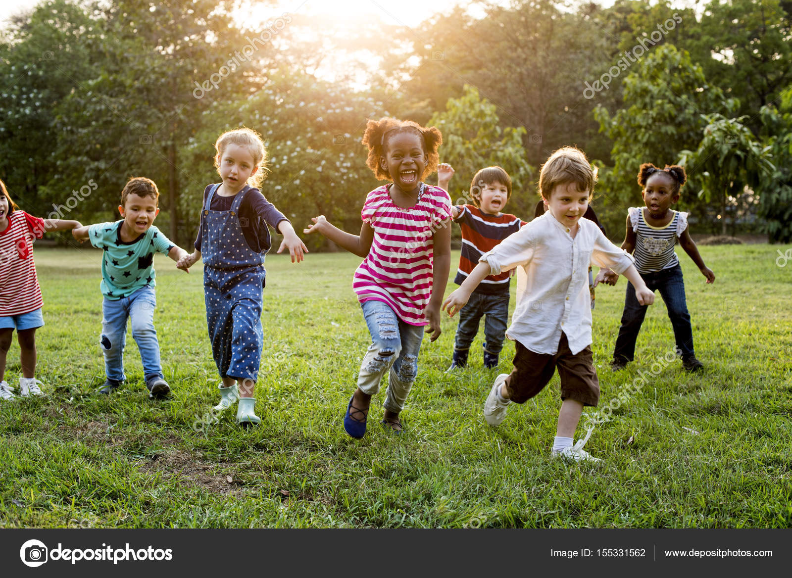 Kids Playing at the Field — Stock Photo © Rawpixel #155331562, image size:1600x1168