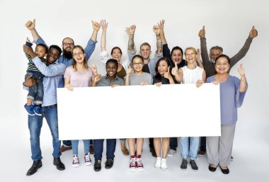 İnsanların birlikte farklı grup 