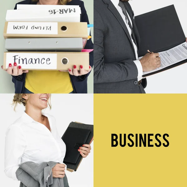 Working business people — Stock Photo, Image