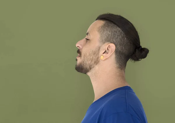 Homem com penteado legal — Fotografia de Stock