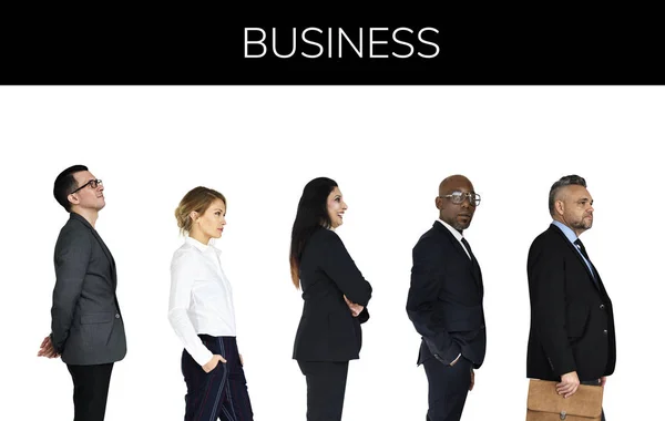 Diversità Business People in Studio — Foto Stock