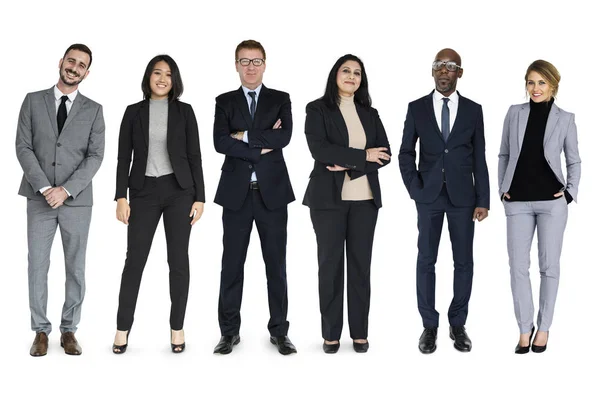 Diversity Business People in Studio — Stock Photo, Image