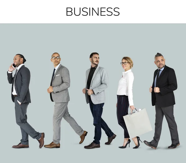 Diversità Business People in Studio — Foto Stock