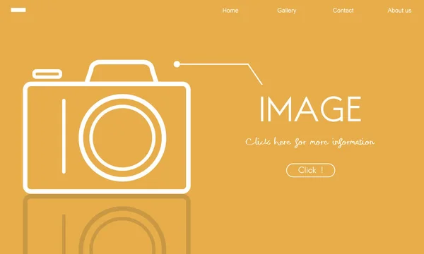 Ontwerp template pagina — Stockfoto