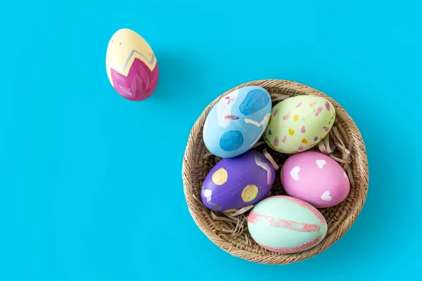 Colorful easter eggs — Stock Photo, Image