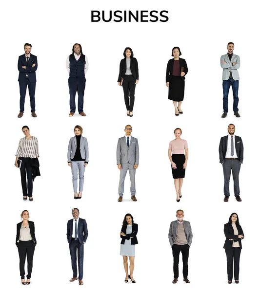 Business People Set in Studio — Foto Stock