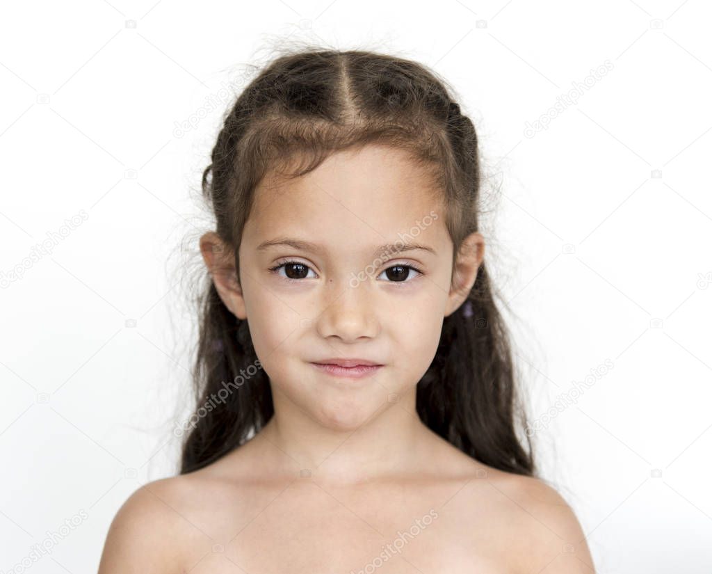 bare chested little girl 