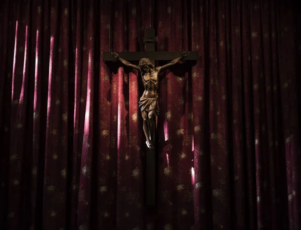 İsa Mesih ve çapraz — Stok fotoğraf