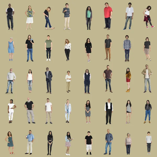 Vielfalt Menschen zusammen — Stockfoto