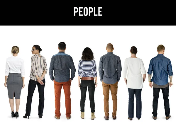 diversity people standing