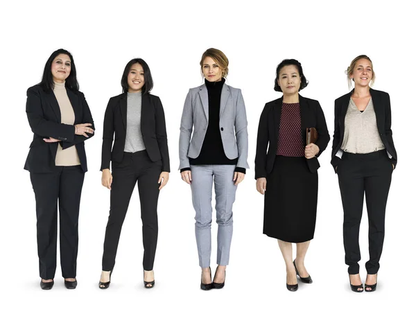 Confidence Businesswomen in the studio — Stock Photo, Image