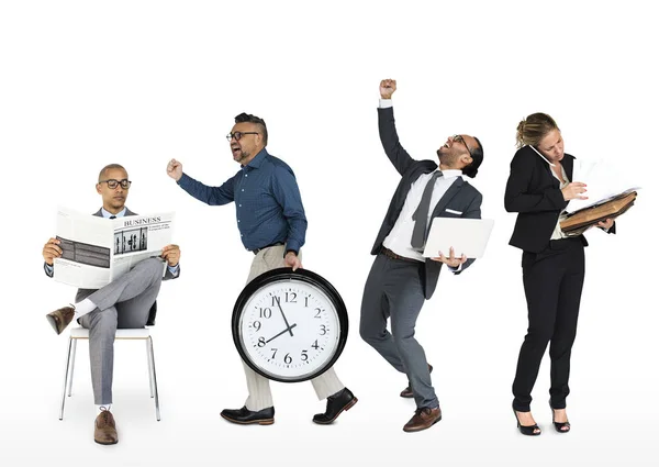 Diversité gens d'affaires dans Studio — Photo