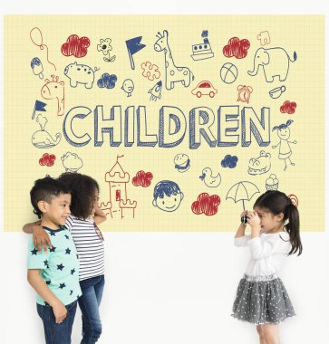 Çocuklar fotoğraf çekimi