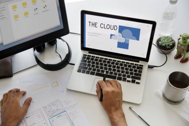 el laptop ile çalışma