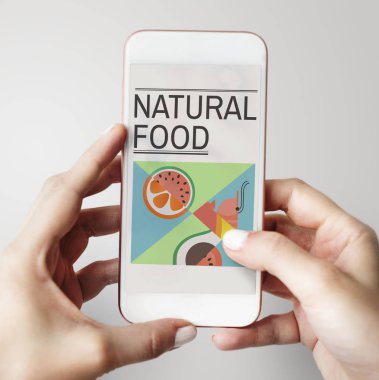 Cep telefonu holding insan eller 