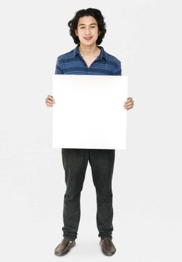 adam holding boş tasarlamak 