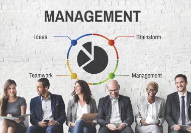 İş adamları satırda