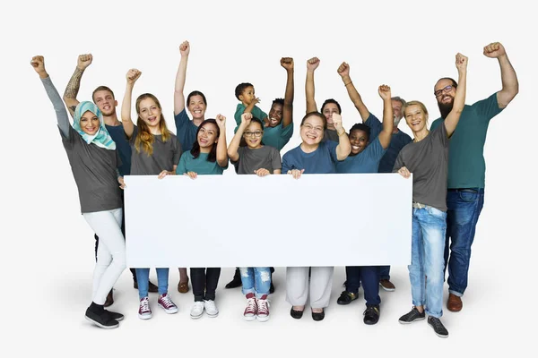 Grupo de Personas Diversas Juntos — Foto de Stock