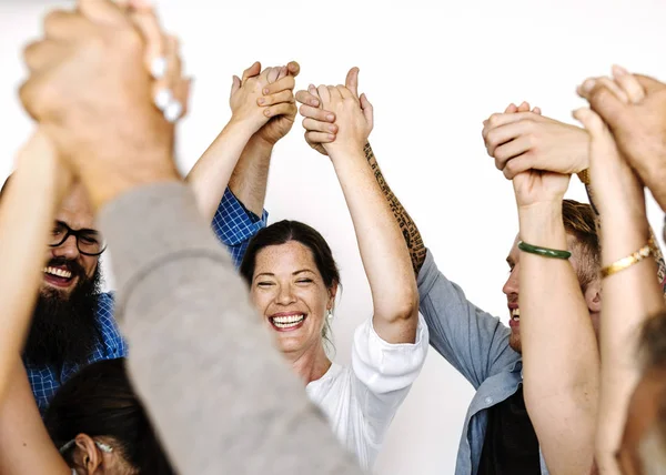 Grupo de Personas Diversas Juntos — Foto de Stock