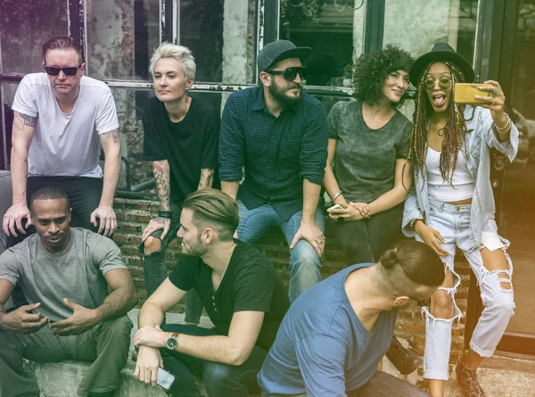 Friendsip mekân birlikte grup