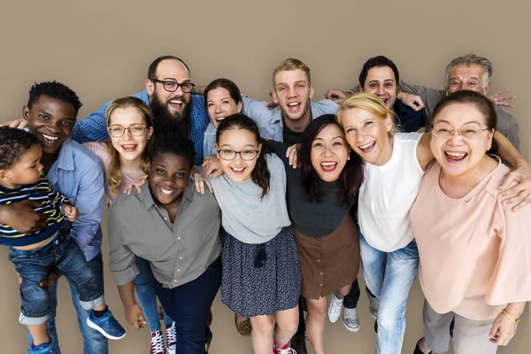 Grupo de Personas Diversas Juntos — Foto de Stock