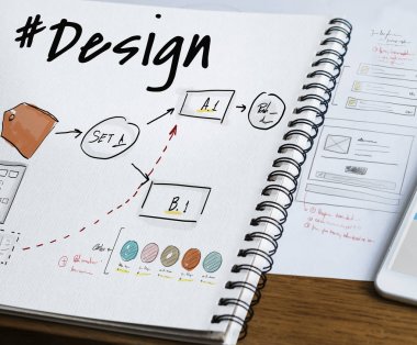 çalışma alanı defter üstünde okul sırası ile