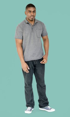 yakışıklı bir Afrikalı-Amerikalı adam